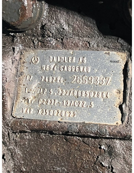 Mercedes-Benz Arocs - Eixo e peças: foto 2 Mercedes-Benz Arocs - Eixo e peças: foto 2