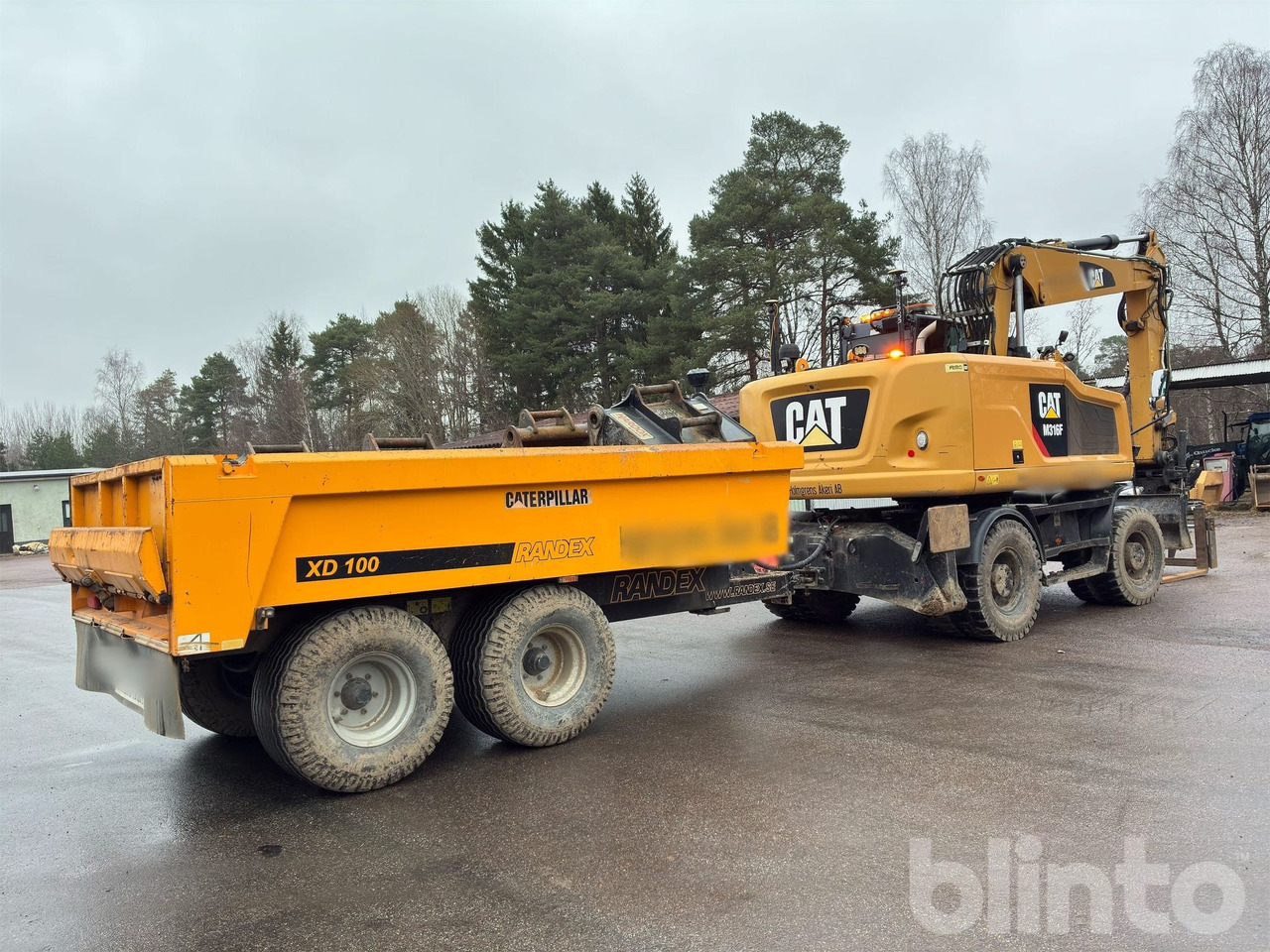 CAT M316F - Escavadeira de rodas: foto 5 CAT M316F - Escavadeira de rodas: foto 5