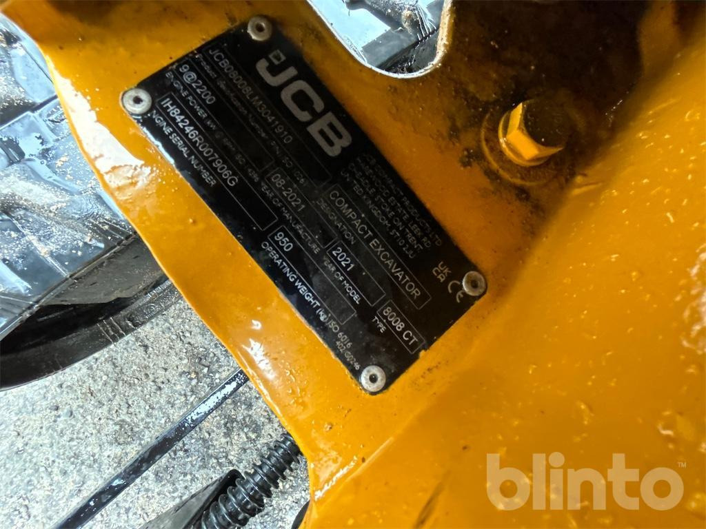 JCB 8008 CT (2021) - Mini escavadeira: foto 5 JCB 8008 CT (2021) - Mini escavadeira: foto 5