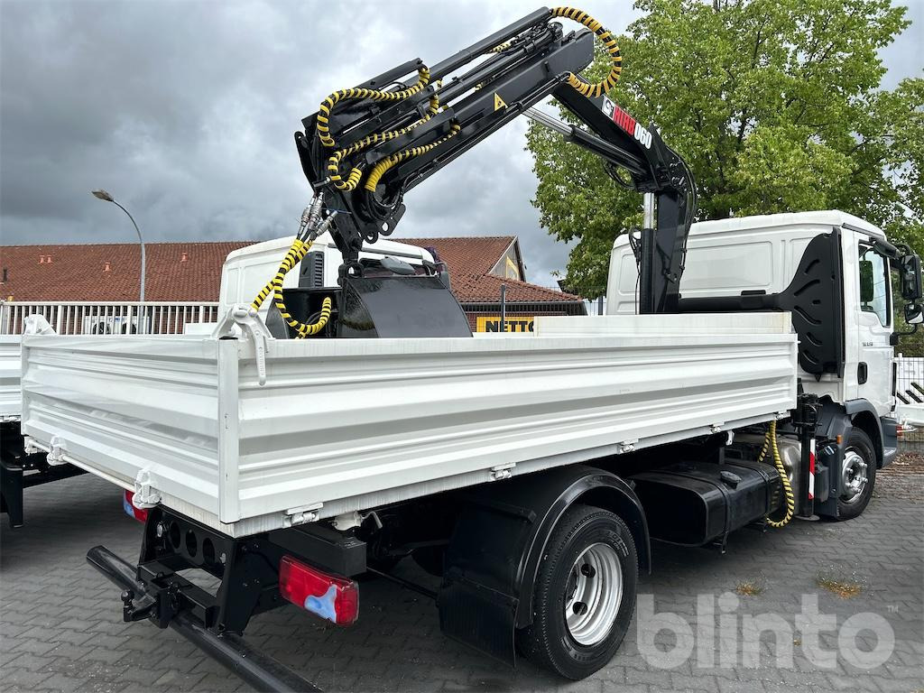 MAN TGL 8.150, Dreiseitenkipper mit Hiab Kran 060.3 (2016) - Caminhão basculante, Caminhão grua: foto 4 MAN TGL 8.150, Dreiseitenkipper mit Hiab Kran 060.3 (2016) - Caminhão basculante, Caminhão grua: foto 4