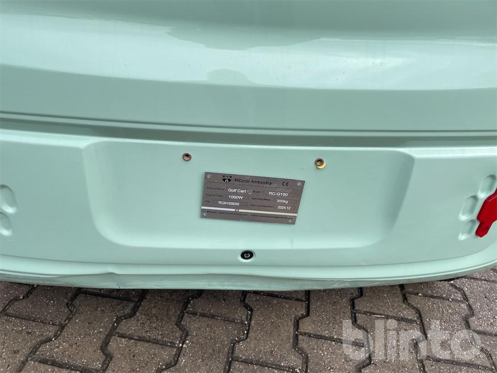Carrinho de golfe RC-G150 (2024): foto 36