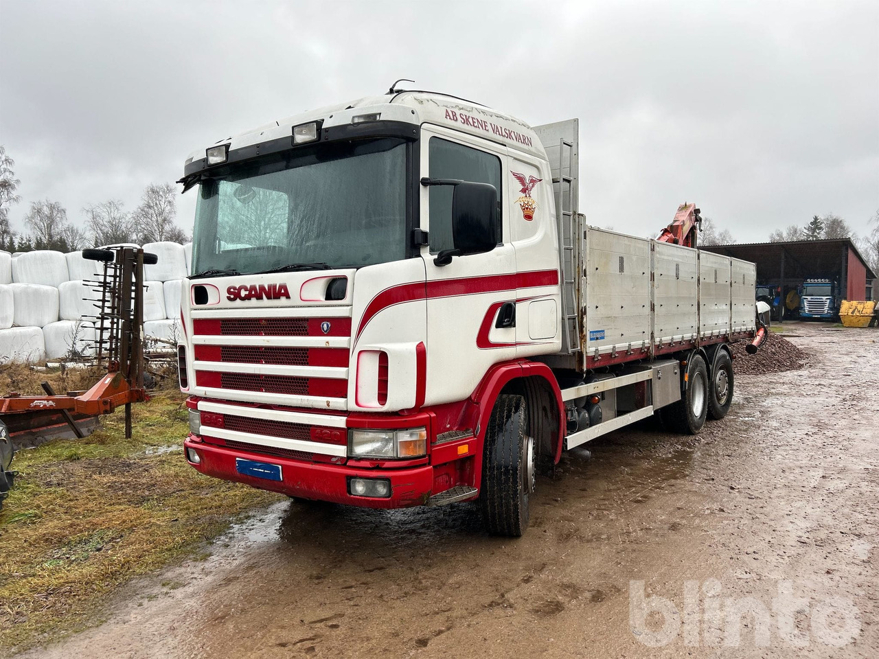 SCANIA R124GB 6X2 4NA420 - Caminhão basculante, Caminhão grua: foto 1 SCANIA R124GB 6X2 4NA420 - Caminhão basculante, Caminhão grua: foto 1