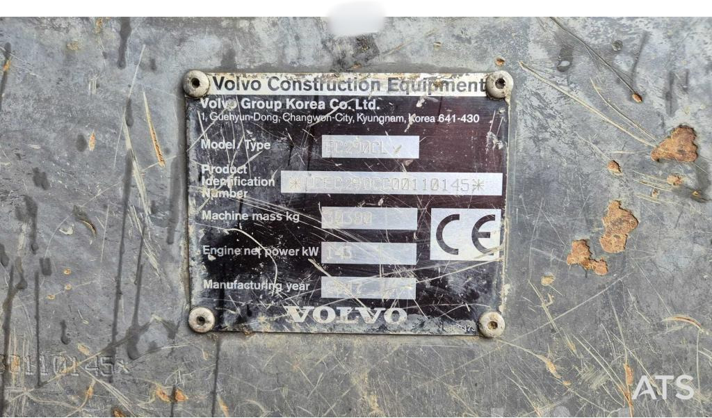 Volvo EC 290 CL (2007) - Escavadora de rastos: foto 5 Volvo EC 290 CL (2007) - Escavadora de rastos: foto 5