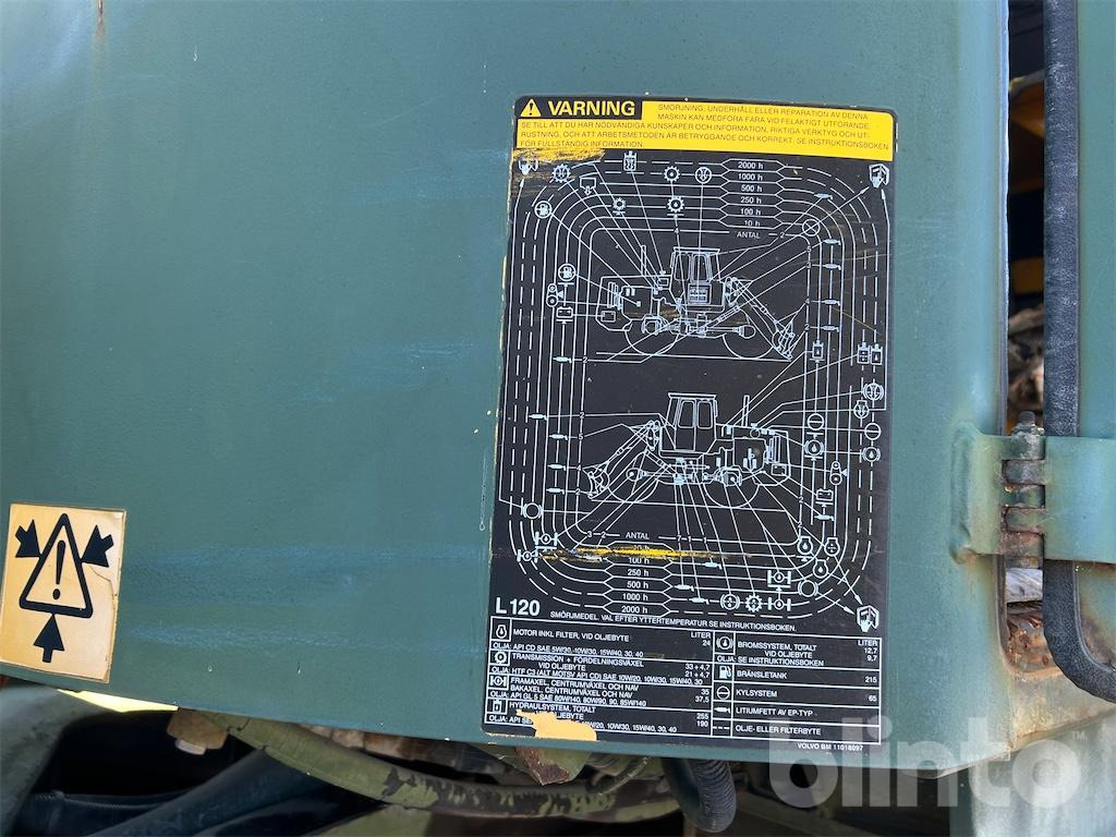 Carregadeira de rodas Volvo L120: foto 38