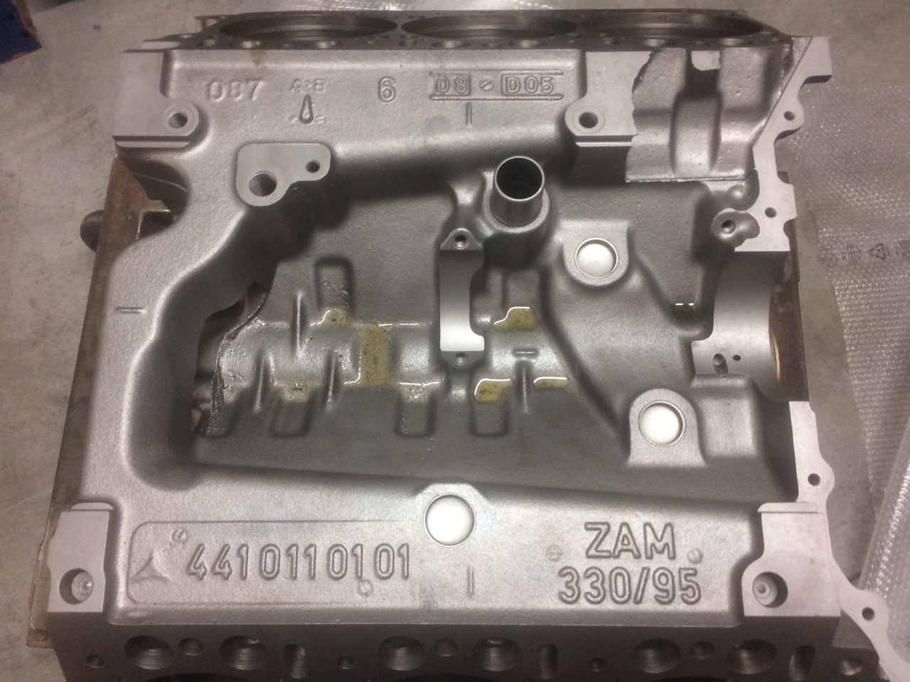 Cárter BASAMENTO MERCEDES OM441 - RIF. MERCEDES 4410100208: foto 10