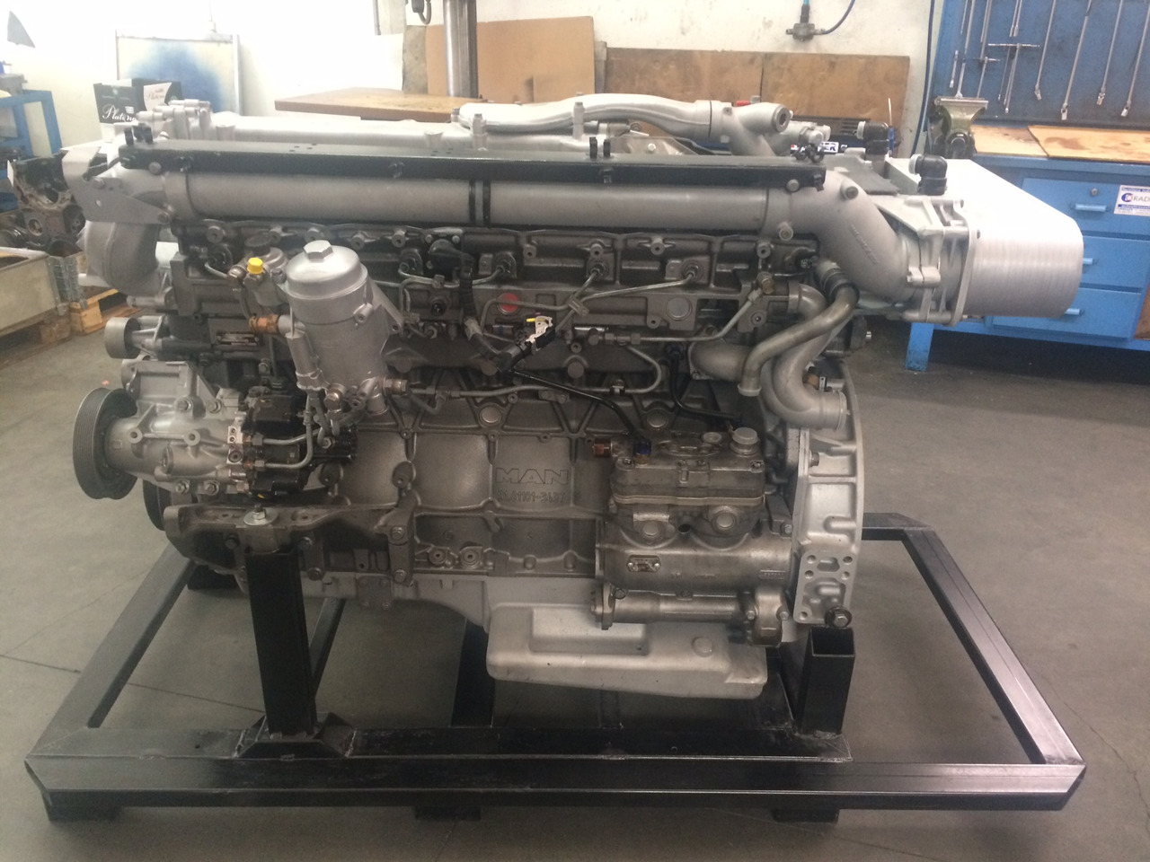 MOTORE MAN D2676LOH27 - 480CV - EEV - BUS - Motor de Ônibus: foto 1 MOTORE MAN D2676LOH27 - 480CV - EEV - BUS - Motor de Ônibus: foto 1