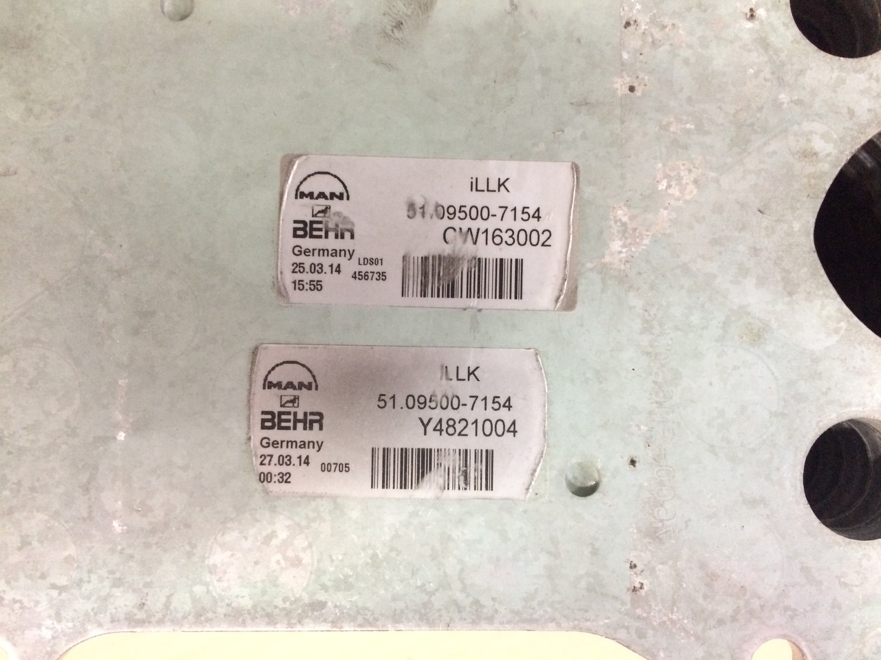 RADIATORE ARIA COMBURENTE - MOTORI MAN D2066 - D2676 - EURO 6 - Motor e peças de Caminhão: foto 5 RADIATORE ARIA COMBURENTE - MOTORI MAN D2066 - D2676 - EURO 6 - Motor e peças de Caminhão: foto 5