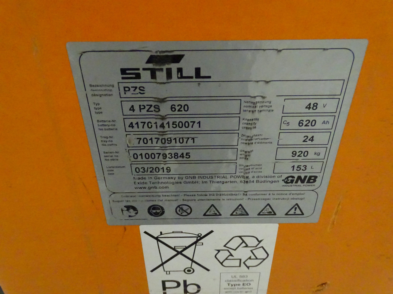Empilhador retráctil Still FM-X12: foto 6 Empilhador retráctil Still FM-X12: foto 6