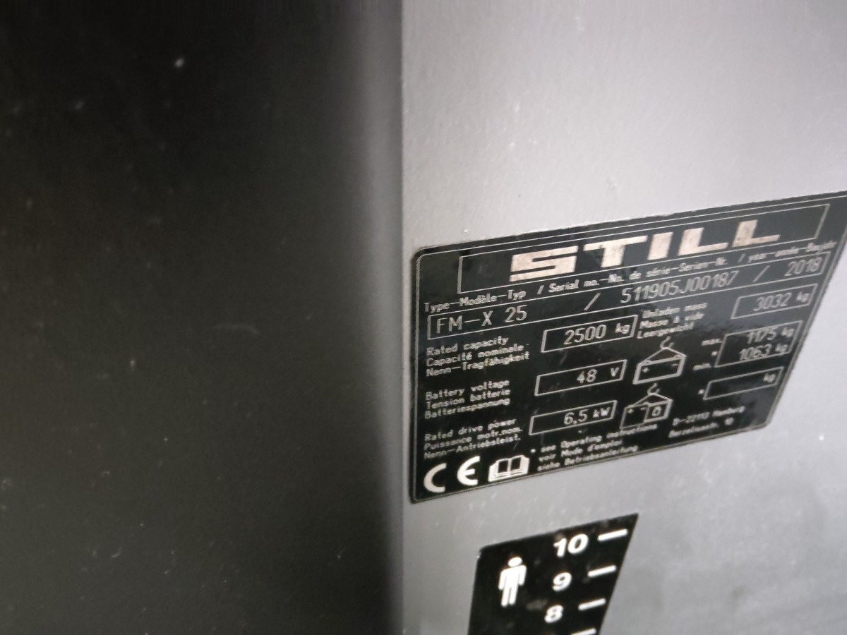 Empilhador retráctil Still FM-X25: foto 6