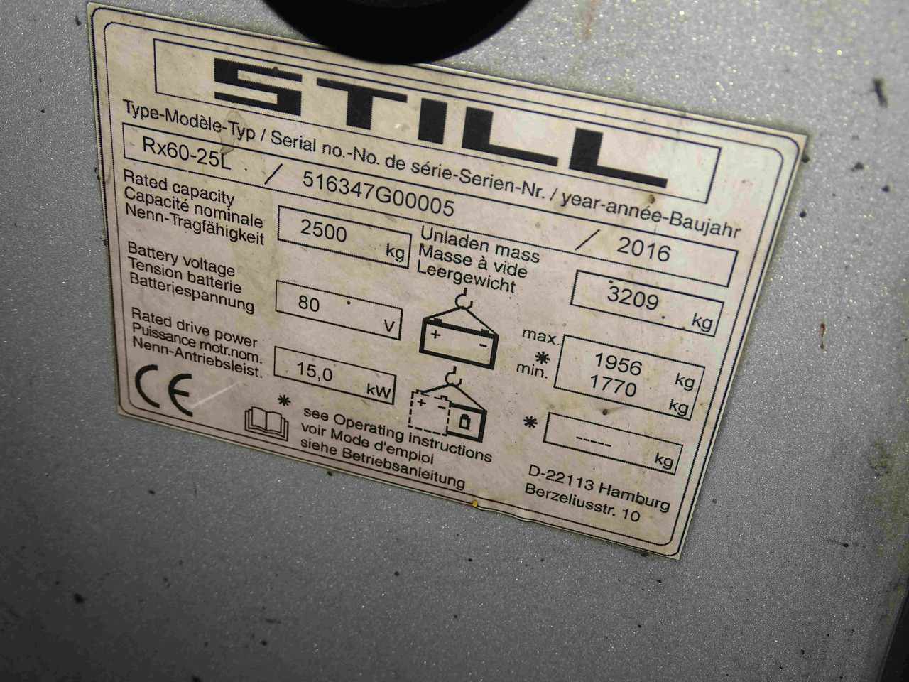 Empilhadeira elétrica Still RX60-25L: foto 7