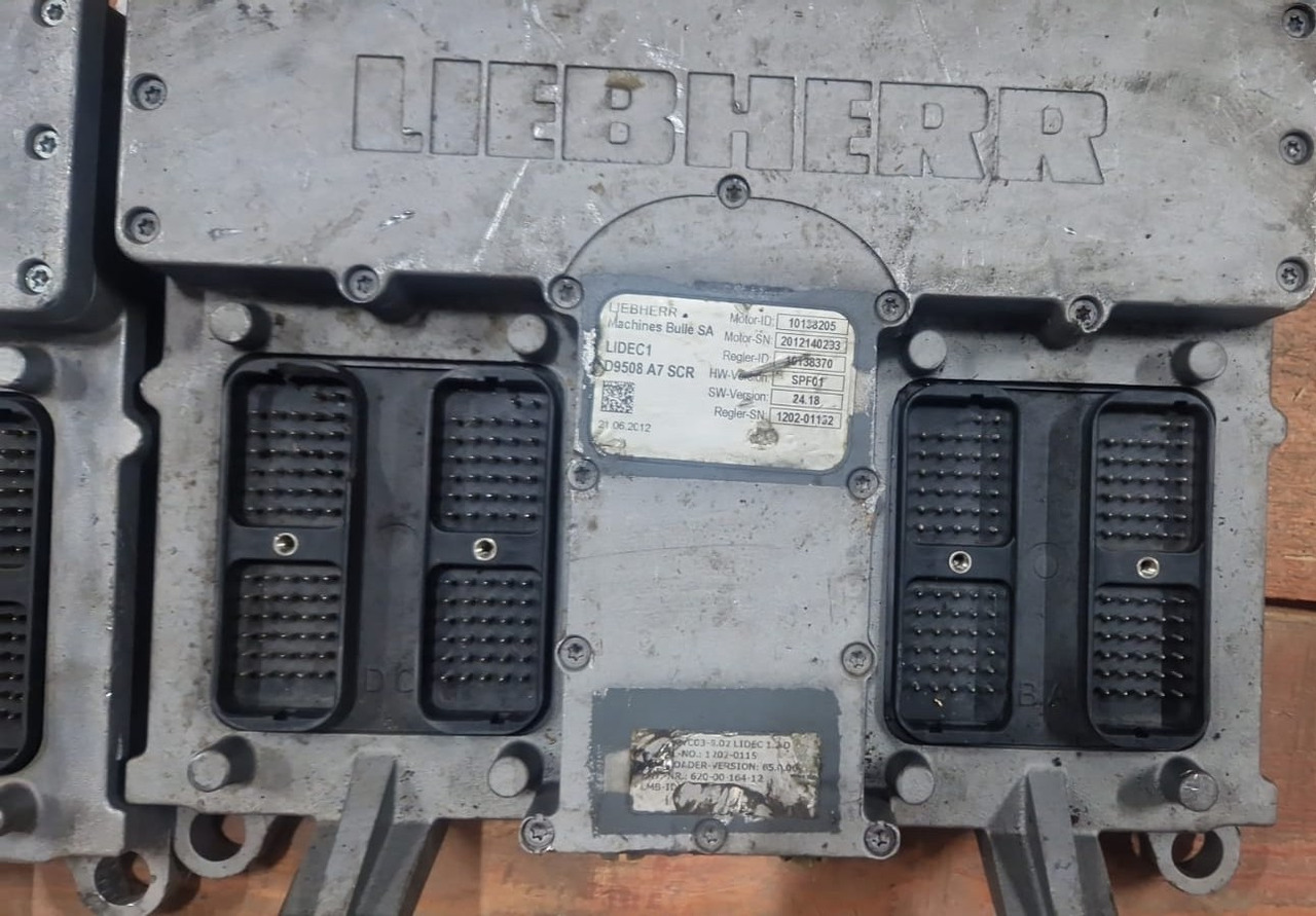 Liebherr 10138205 Lidec 1 Ecu D9508 A7 - Centralina electrónica de Máquina de construção: foto 1 Liebherr 10138205 Lidec 1 Ecu D9508 A7 - Centralina electrónica de Máquina de construção: foto 1