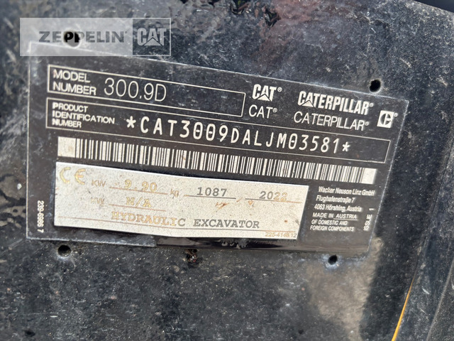 Cat 300.9D - Mini escavadeira: foto 5 Cat 300.9D - Mini escavadeira: foto 5
