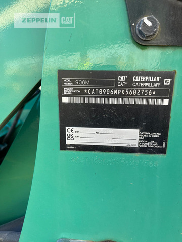 Cat 906M - Carregadeira de rodas: foto 5 Cat 906M - Carregadeira de rodas: foto 5