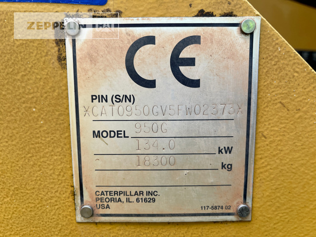 Cat 950G - Carregadeira de rodas: foto 3 Cat 950G - Carregadeira de rodas: foto 3