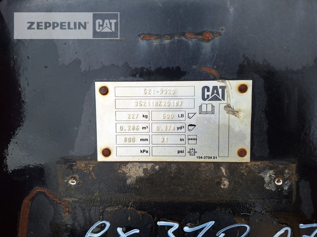 Balde escavadora de Máquina de construção Cat TL800 CW10: foto 6