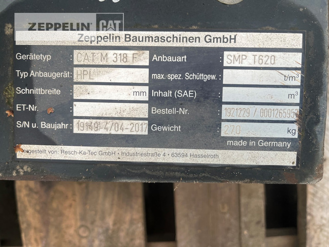 Smp Kopfplatte - Equipamento de Máquina de construção: foto 2 Smp Kopfplatte - Equipamento de Máquina de construção: foto 2