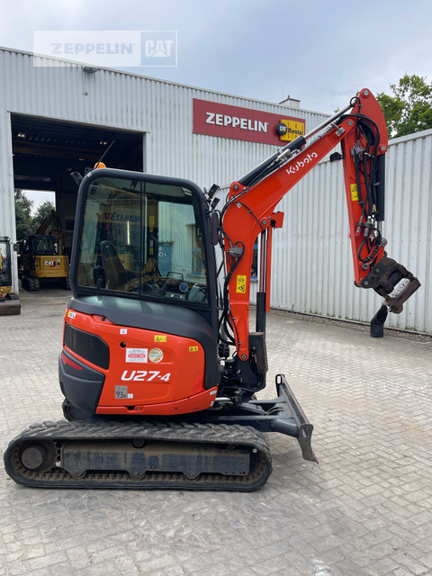 Kubota U27-4 - Mini escavadeira: foto 2 Kubota U27-4 - Mini escavadeira: foto 2