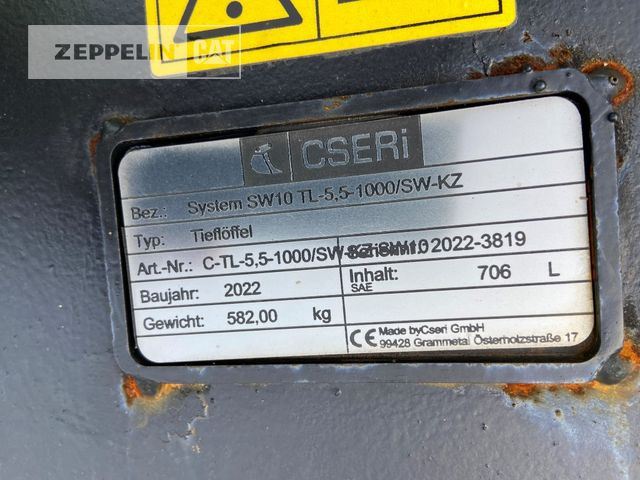 Lehnhoff UTL100 MS10 - Balde escavadora de Máquina de construção: foto 4 Lehnhoff UTL100 MS10 - Balde escavadora de Máquina de construção: foto 4