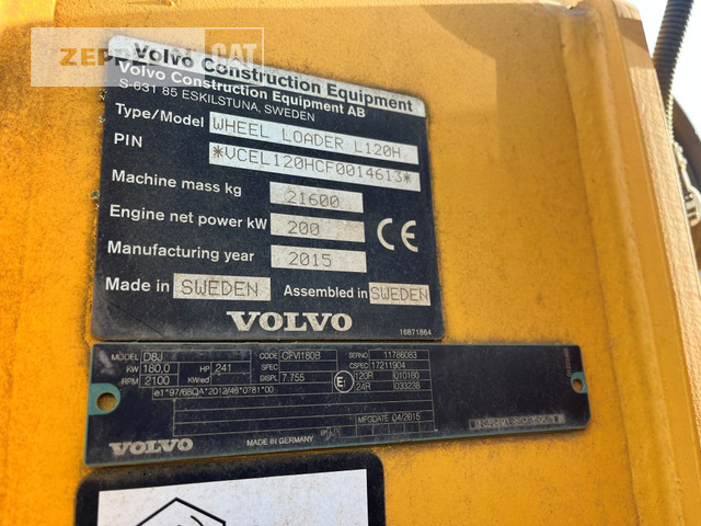 Volvo L120H - Carregadeira de rodas: foto 2 Volvo L120H - Carregadeira de rodas: foto 2