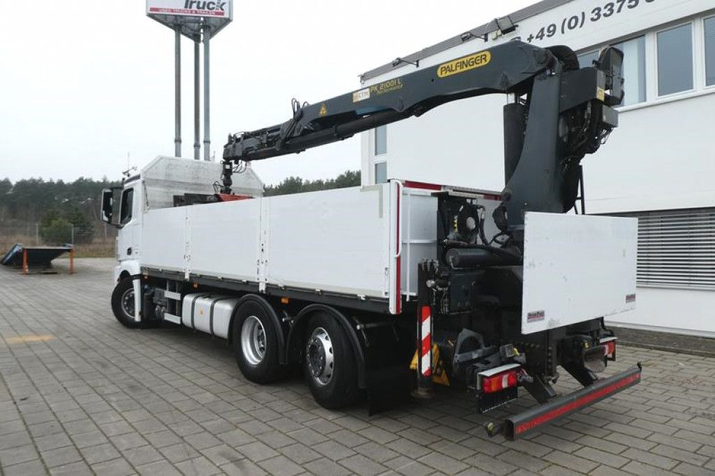 Mercedes-Benz Antos 2543 L/6x2 Pritsche Heckkran - Caminhão grua: foto 4 Mercedes-Benz Antos 2543 L/6x2 Pritsche Heckkran - Caminhão grua: foto 4