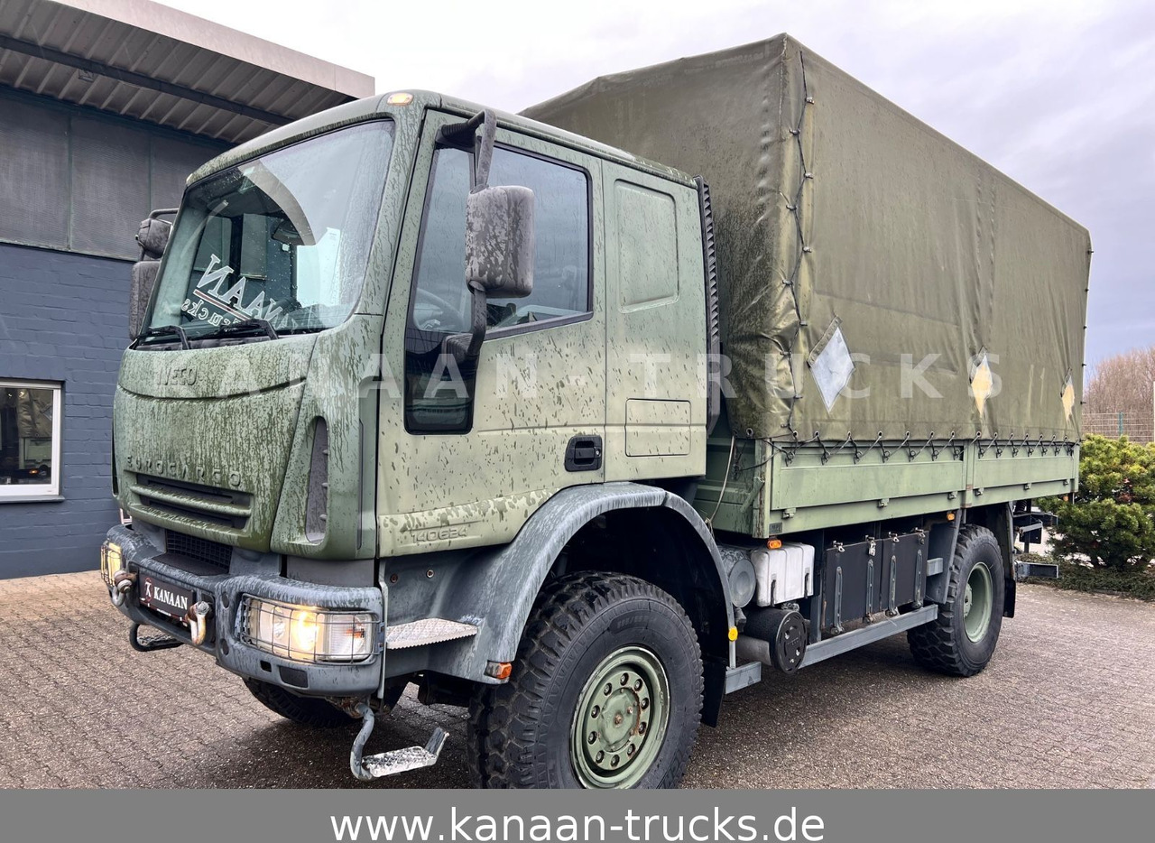 Iveco 140 E240 Eurocargo 4x4 Miltär Camper Expedition - Caminhão com lona: foto 2 Iveco 140 E240 Eurocargo 4x4 Miltär Camper Expedition - Caminhão com lona: foto 2