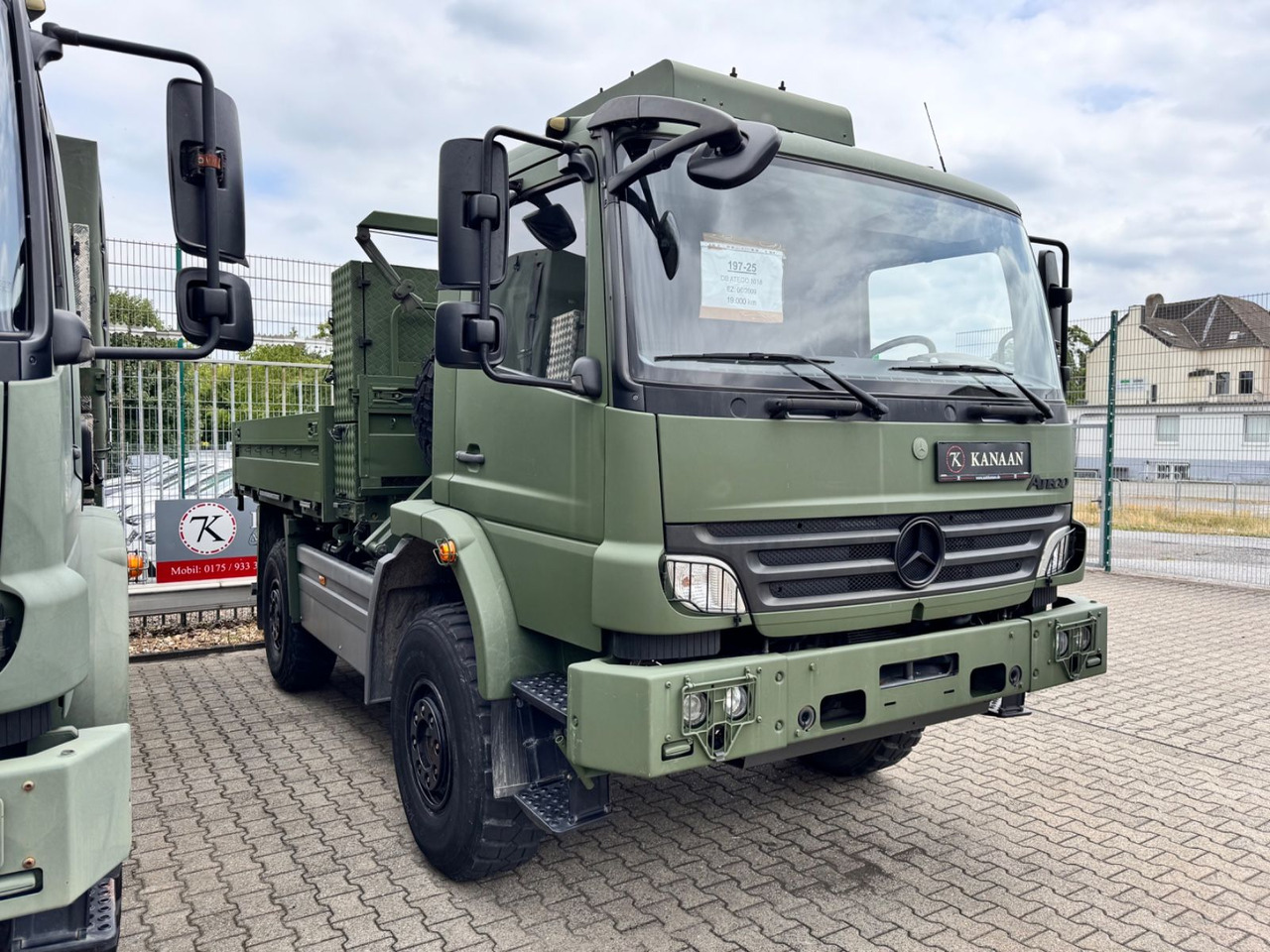 Mercedes-Benz 1018 Atego 4x4 Allrad Miltär Camper - Furgão caixa aberta: foto 2 Mercedes-Benz 1018 Atego 4x4 Allrad Miltär Camper - Furgão caixa aberta: foto 2