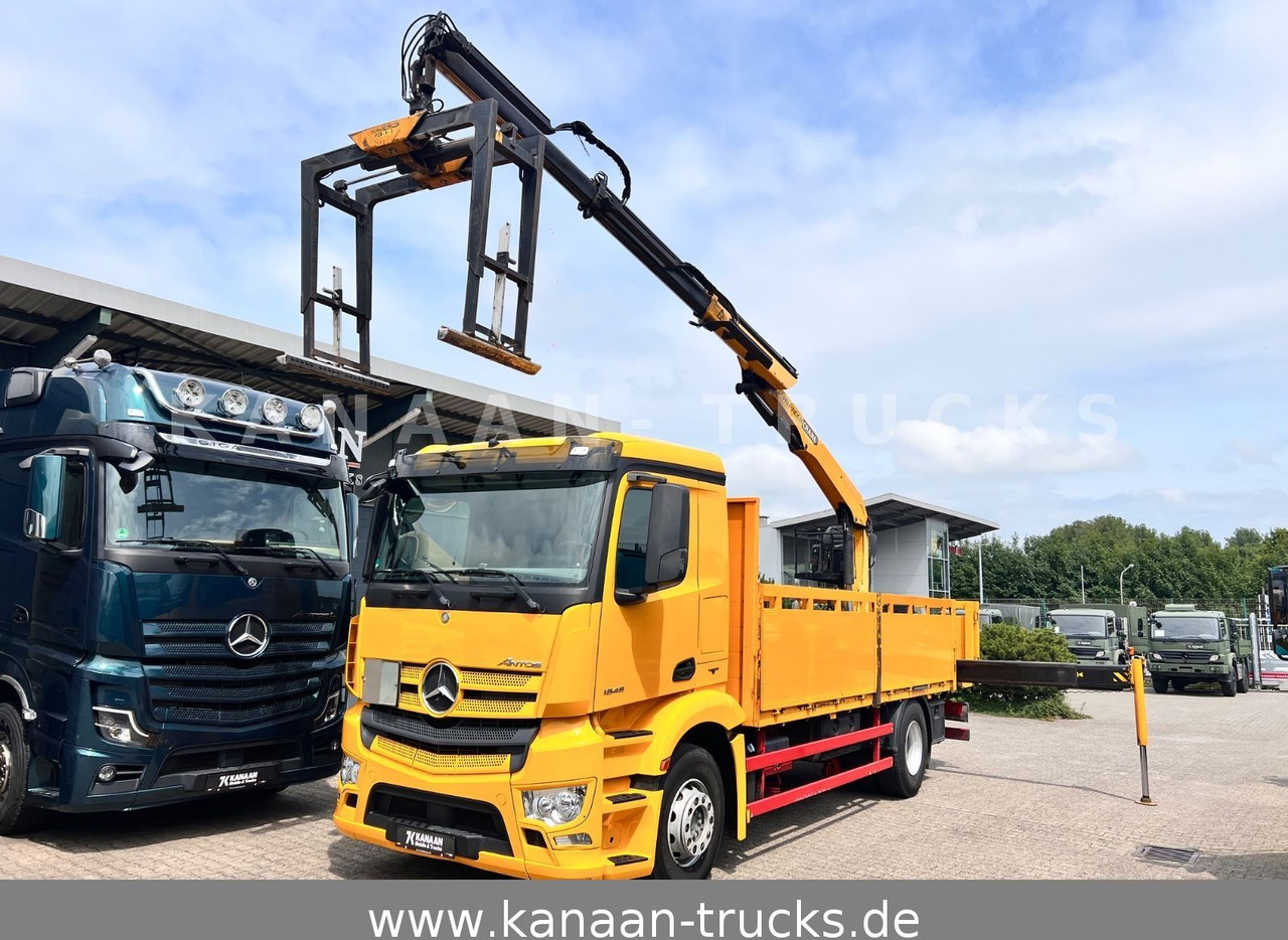 Mercedes-Benz 1845 Antos 4x2 Baustoffkran Palfinger 21001L - Caminhão grua: foto 3 Mercedes-Benz 1845 Antos 4x2 Baustoffkran Palfinger 21001L - Caminhão grua: foto 3