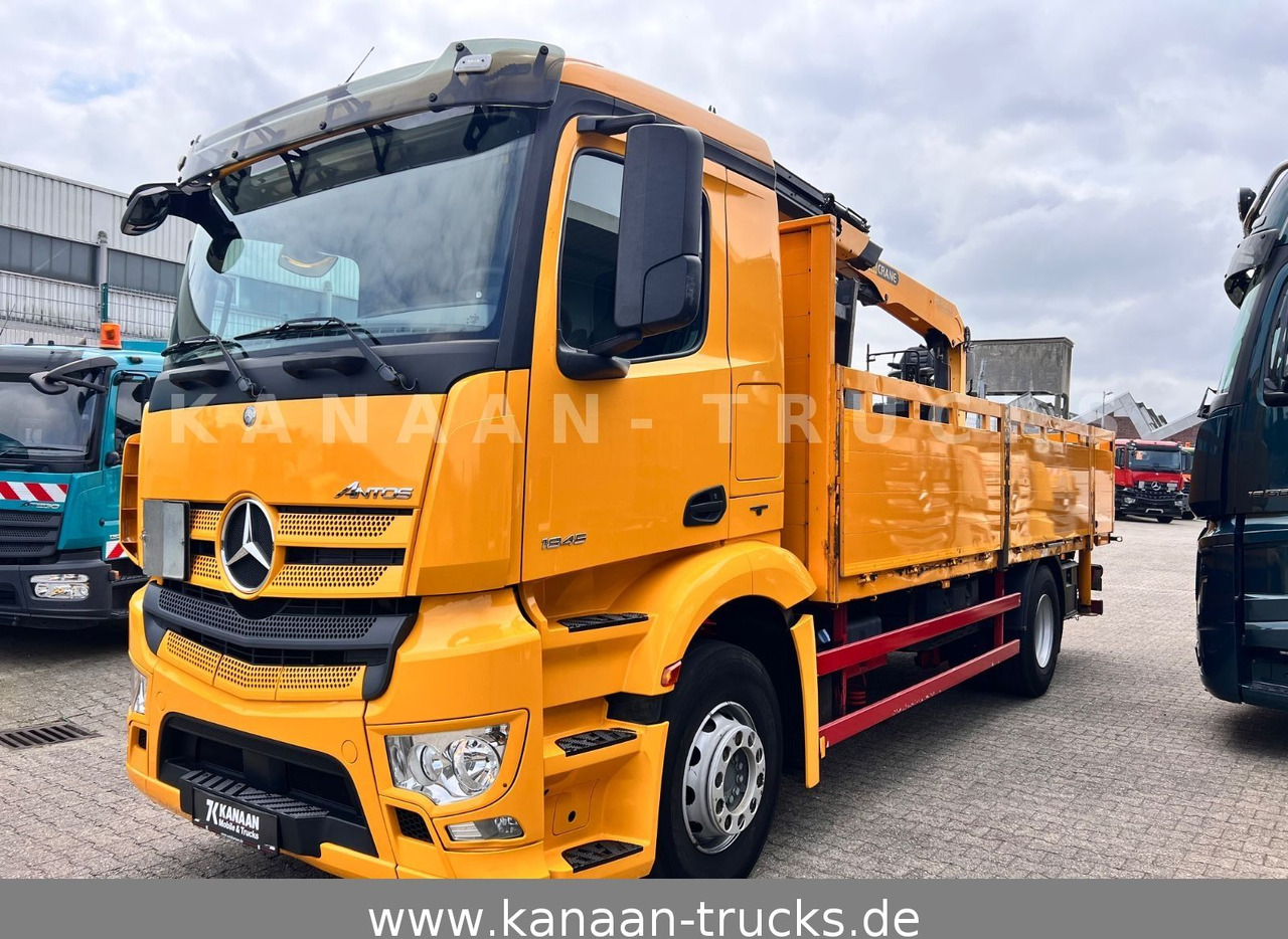 Mercedes-Benz 1845 Antos 4x2 Baustoffkran Palfinger 21001L - Caminhão grua: foto 2 Mercedes-Benz 1845 Antos 4x2 Baustoffkran Palfinger 21001L - Caminhão grua: foto 2