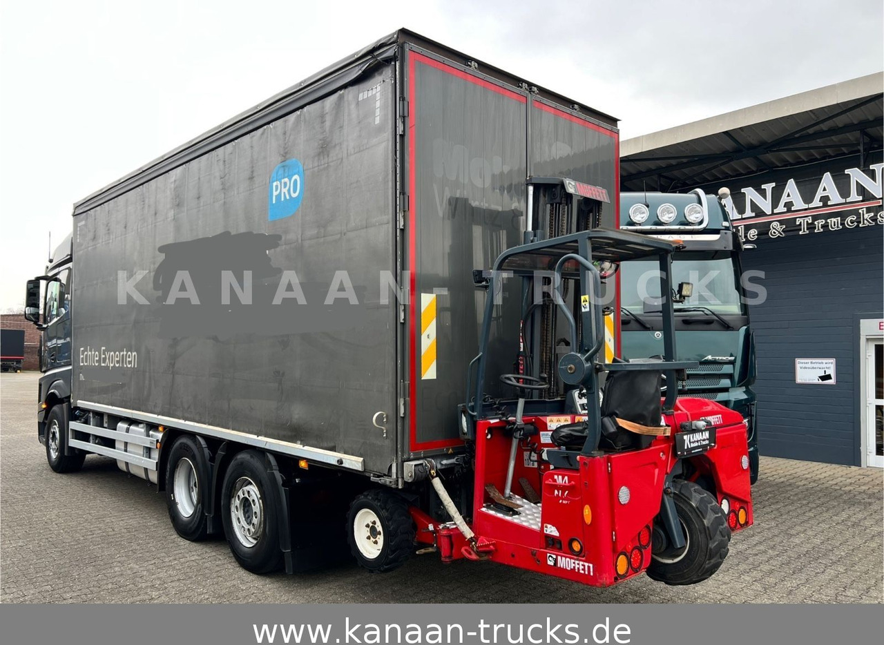 Mercedes-Benz 2548 Actros 6x2 Pritsche Moffet Mitnahme stapler - Caminhão grua: foto 4 Mercedes-Benz 2548 Actros 6x2 Pritsche Moffet Mitnahme stapler - Caminhão grua: foto 4