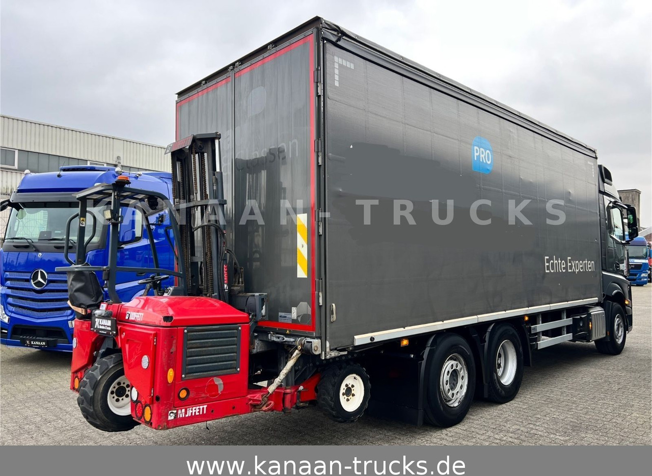 Mercedes-Benz 2548 Actros 6x2 Pritsche Moffet Mitnahme stapler - Caminhão com lona: foto 5 Mercedes-Benz 2548 Actros 6x2 Pritsche Moffet Mitnahme stapler - Caminhão com lona: foto 5