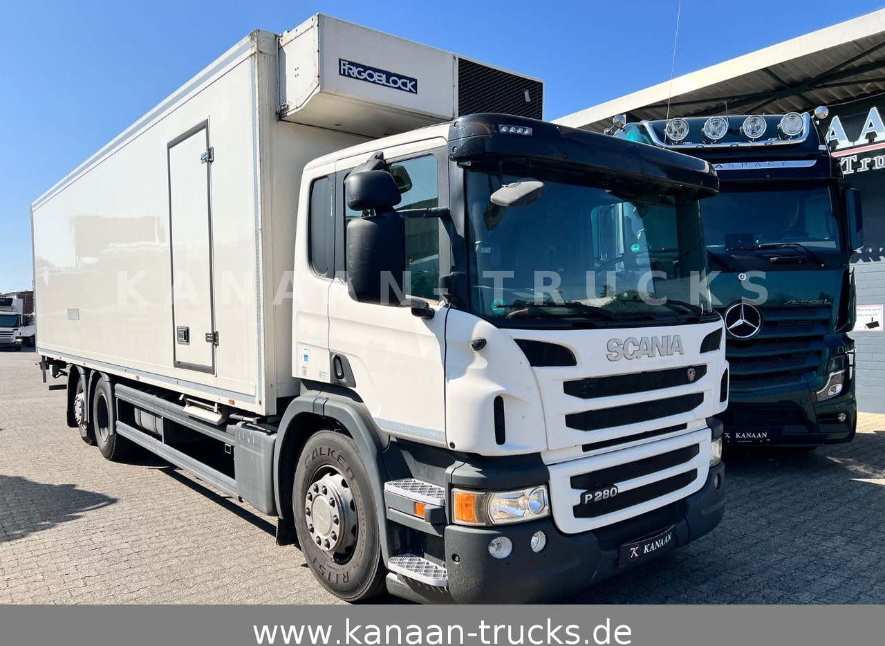 Scania P280 Kühlkoffer FRIGOBLOCK FK13 LBW E5 - Caminhão frigorífico: foto 1 Scania P280 Kühlkoffer FRIGOBLOCK FK13 LBW E5 - Caminhão frigorífico: foto 1