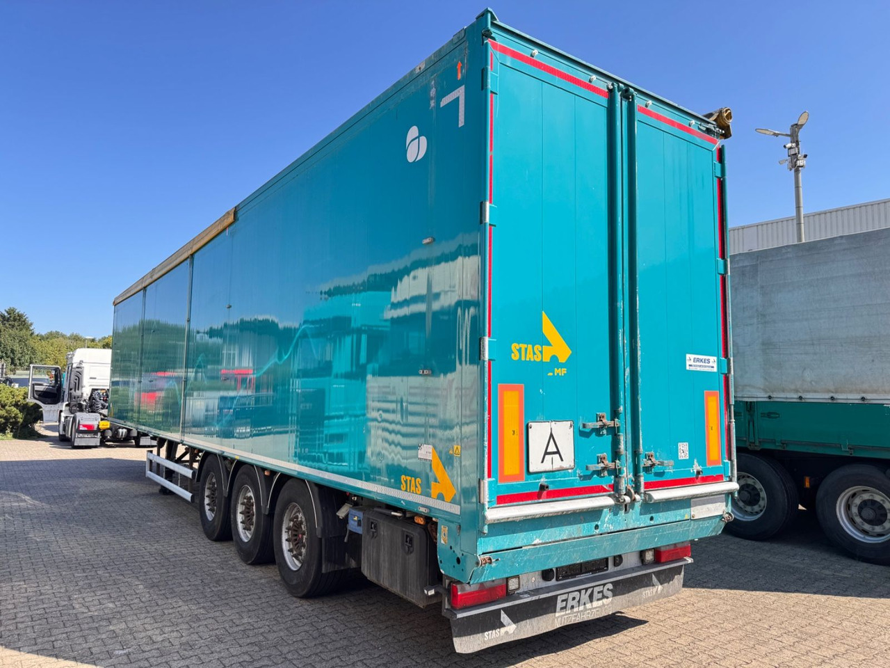 Stas S 300 ZX Walkingfloor Schubboden 2 x Vorhanden - Semireboque piso móvel: foto 5 Stas S 300 ZX Walkingfloor Schubboden 2 x Vorhanden - Semireboque piso móvel: foto 5