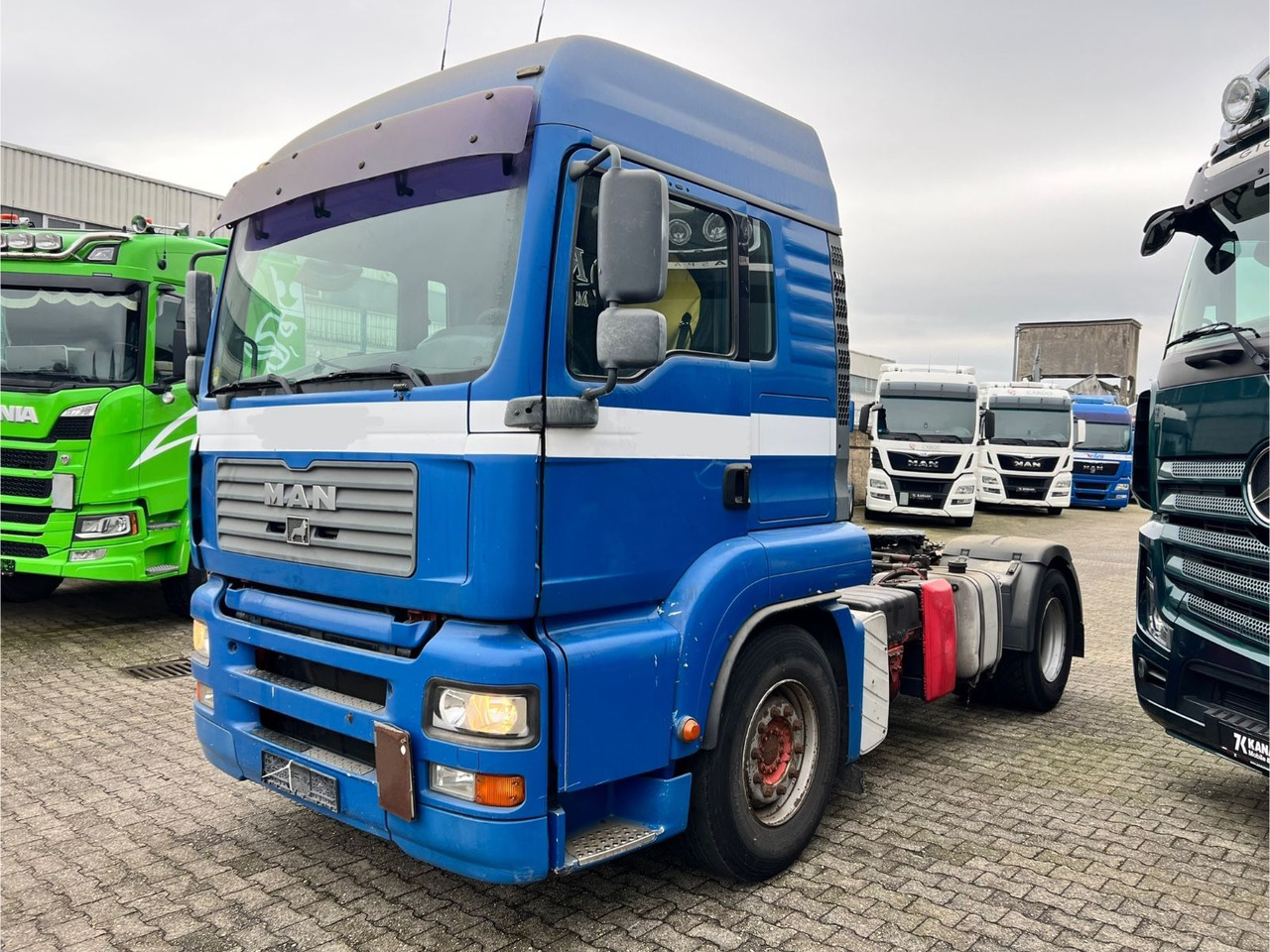 MAN TGA 18.430 BLS Hydraulik Kipper Walkingfloor - Tractor: foto 2 MAN TGA 18.430 BLS Hydraulik Kipper Walkingfloor - Tractor: foto 2
